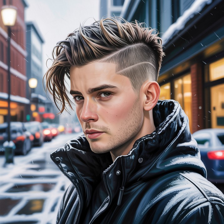 Undercut hairstyle
