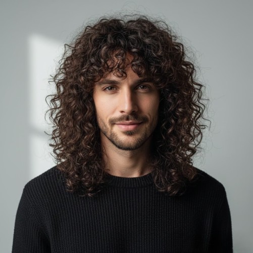 Long Curly Shag