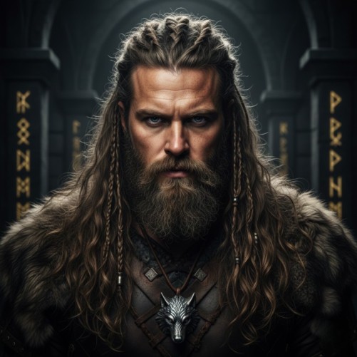Viking Braids & Long Hair