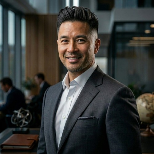 Modern textured quiff hairstyle for men